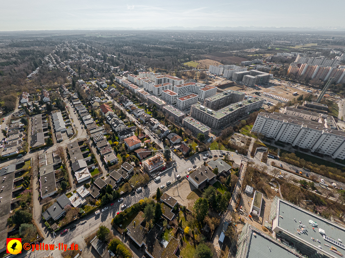 22.03.2023 - Baustele und Wohnanlage Alexisquartier